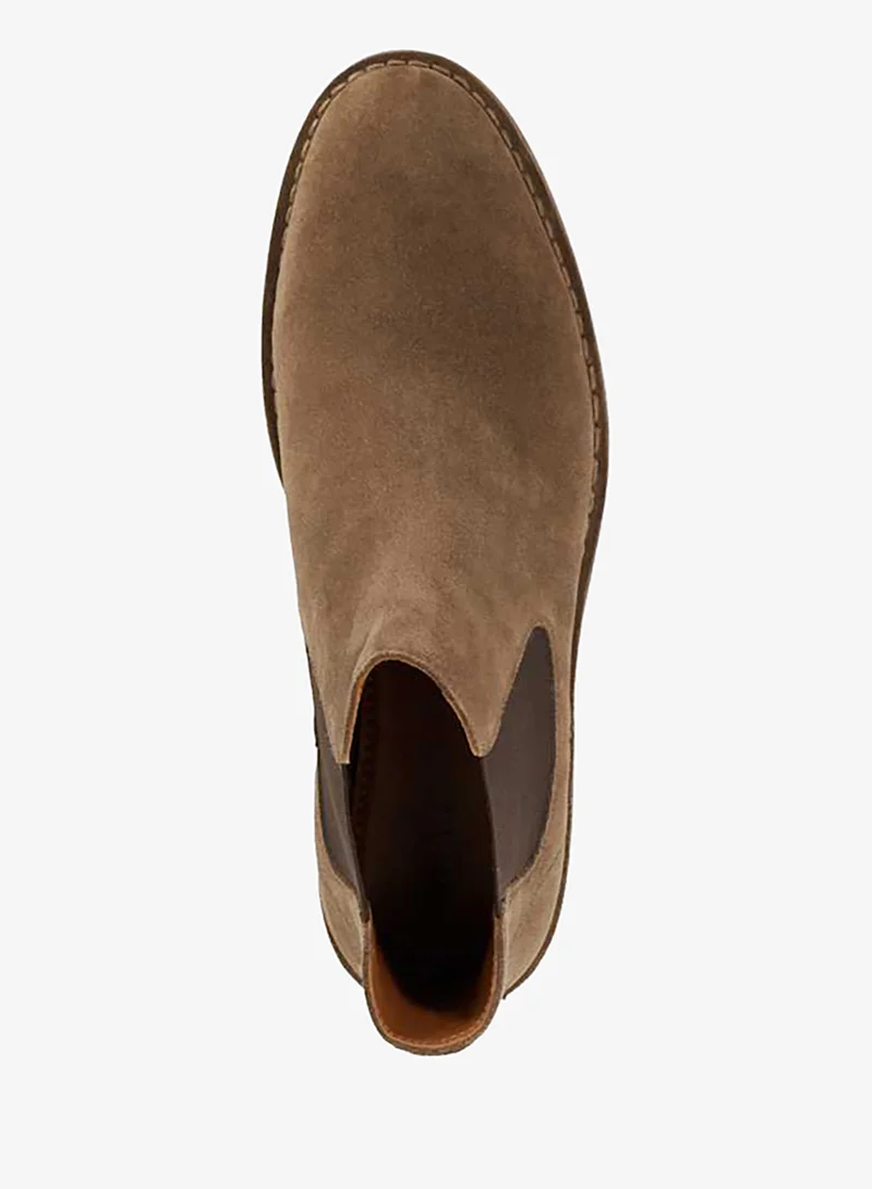 Dune London BEIGE Cashy Ankle Chelsea Boots for Men | Best Price UAE