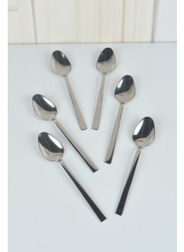 Doğuş Mutfak Doğuş Kitchen Stick Model Stainless Steel Elite Tea Spoon Set of 6 
