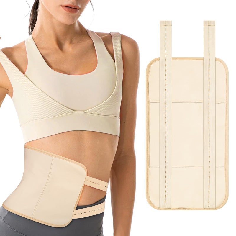 TORPNIA Castor Oil Pack Adjustable Reusable Castor Oil Pack Wrap for Liver Detox Castor Oil Pack Wrap for Stomach Less Mess Elastic Strap Bamboo Cotton Machine Washable Anti Oil Leak