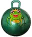 AppleRound Hippity Hoppity Hopball with Ball Pump 18in45cm Diameter for Age 37 Kangaroo Bouncer Space Hopper Ball with Handle for Children Printed Design Frog - Image 3