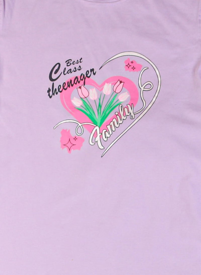 Zercon Summer Pajama Set for Girls  9082 - Image 2