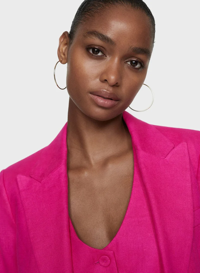 MANGO Fabia Hoop Earrings