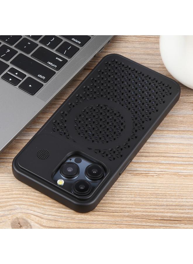 Zaboon Case For iPhone 13 Pro Pure Color Honeycomb Aromatherapy MagSafe Phone Case - Image 5