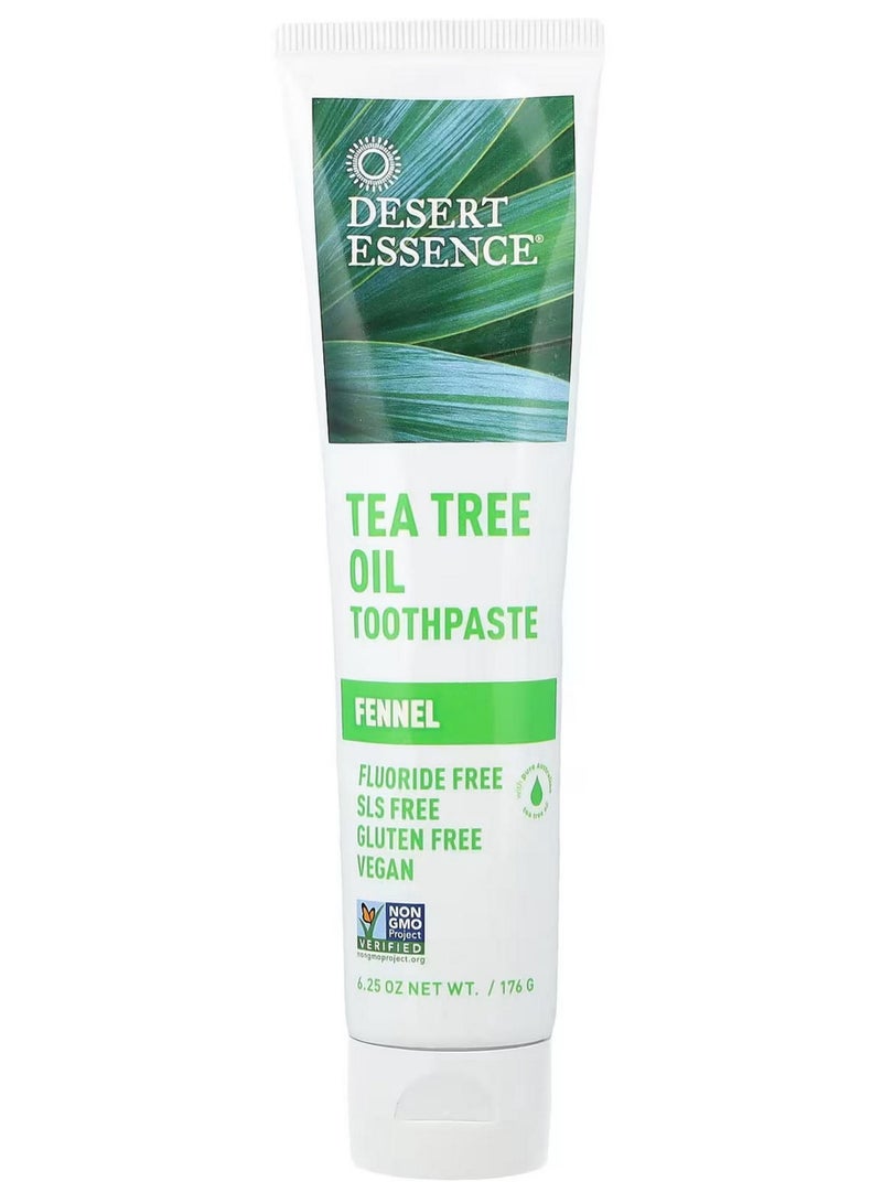 معجون أسنان بزيت شجرة الشاي والشمر 176 جرام - Image 1