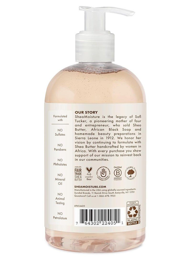 Shea Moisture Virgin Coconut Oil Baby Wash And Shampoo , 13 Oz., White, 384 ml