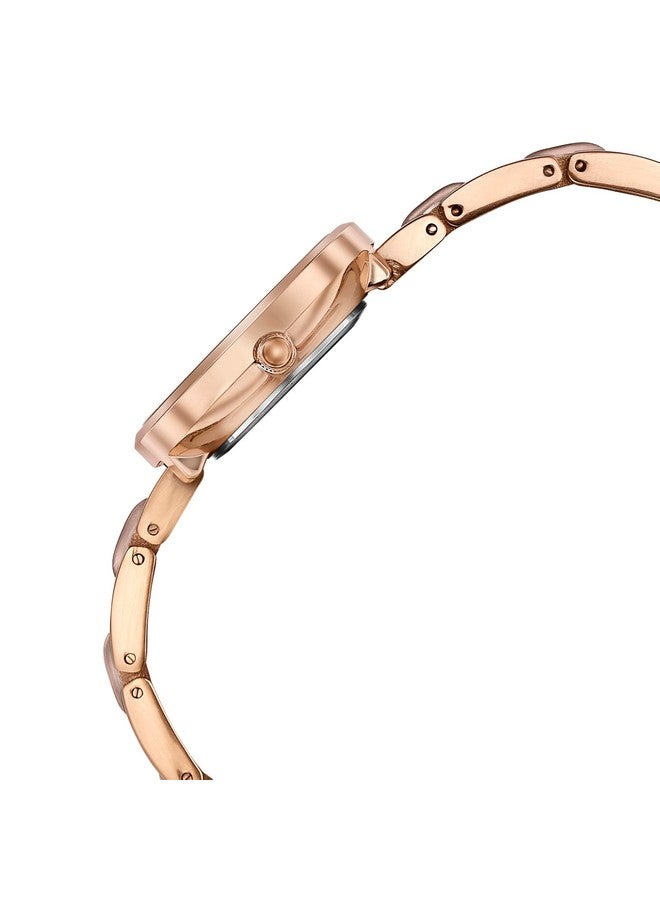 Sonata Quartz Analog Mother of Pearl Dial Two Toned Stainless Steel Strap Watch for Women - Image 4