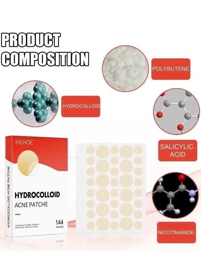 EELHOE Hydrocolloid Acne Patch Invisible - Image 2