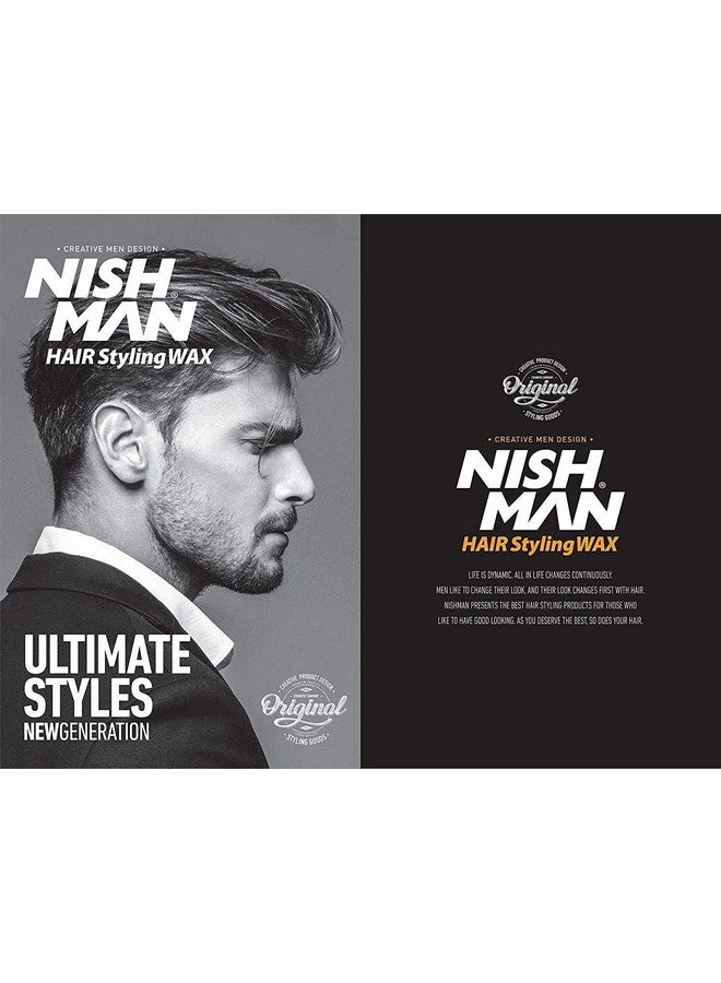 nishman Hair Styling Series (01 Gum Gum AQUA WAX, 150ml) - Image 4