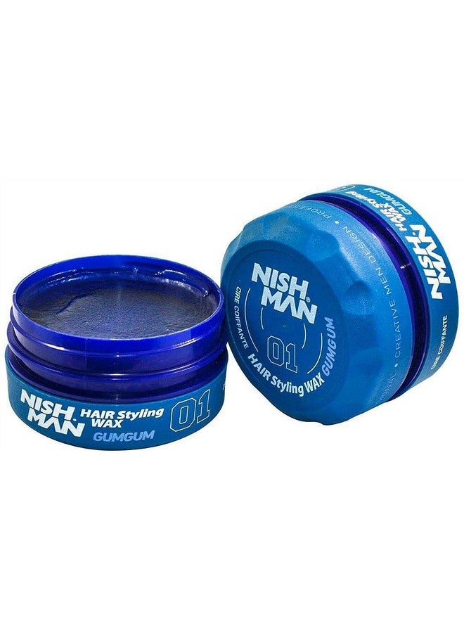 nishman Hair Styling Series (01 Gum Gum AQUA WAX, 150ml) - Image 2