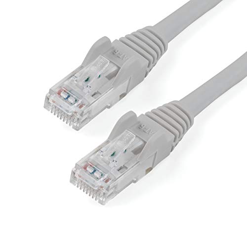 StarTech.com 4ft CAT6 Ethernet Cable - Gray CAT 6 Gigabit Ethernet Wire -650MHz 100W PoE RJ45 UTP Network/Patch Cord Snagless w/Strain Relief Fluke Tested/Wiring is UL Certified/TIA (N6PATCH4GR) - Image 5