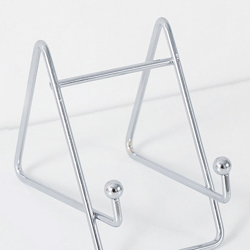 Desktop Stand Holder 5x9.5x8.7cm Premium Iron Sturdy Bracket Stand - Ball Head Fixation Stable Reading Stand for Studying - Image 4