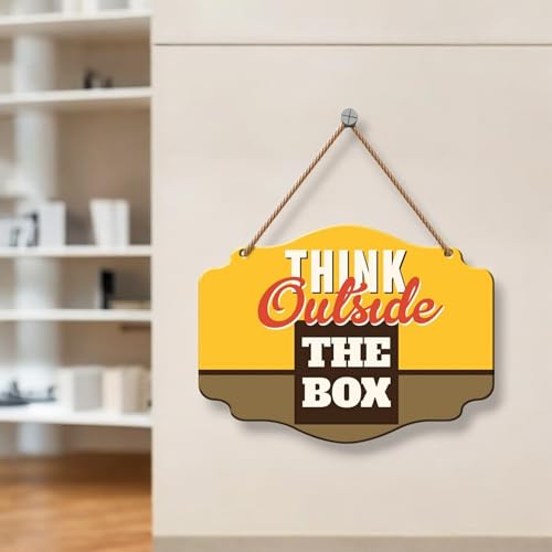 Yey Wooden Wall Hanging Motivational Quote Printed Home Decor (Wall Hanging 12) - Image 2
