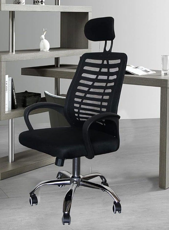 GoldenLike Office Chair Home Desk Chair Computer Chair Gaming Chair   Ergonomic Office Computer Chair Adjustable Mesh Home High Back Office Chair with Lumbar Support Backrest  - Image 2