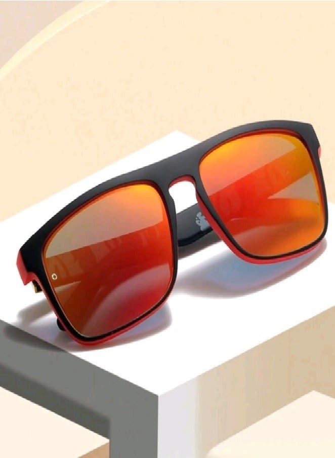 ديلز بيك نظارة شمسية رجالية أنيقة وعصرية واقية من الأشعة فوق البنفسجية - Image 1