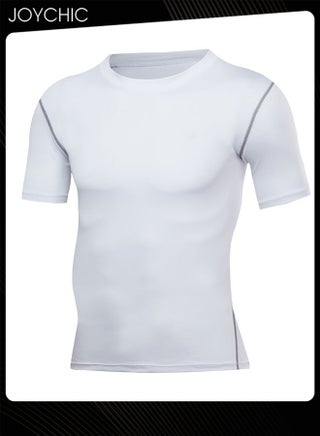 Sports Men Quick-drying High-elastic Tights Fitness Short-sleeved Basketball Running Training T-shirt Slimming Undershirt for All Seasons White - pzsku/Z60FBA3BEF27C15EB4244Z/45/1746222634/7539c99c-6b2e-4d2f-a534-2c61eb9f6969