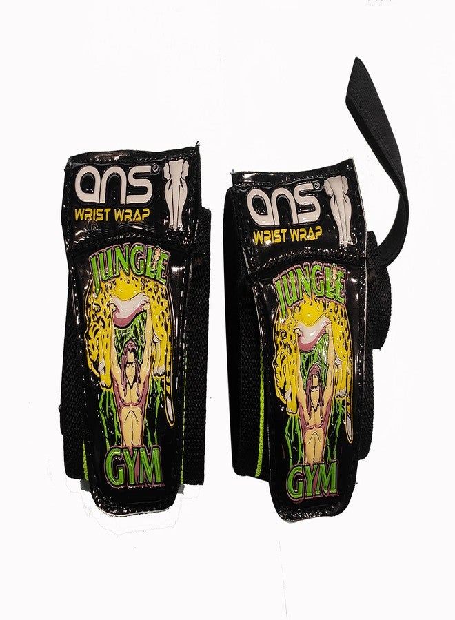 Ans Jungle Gym Stretchable Wrist Joint Wrap with Thumb Loop for Wrist Support (Green) - Image 1
