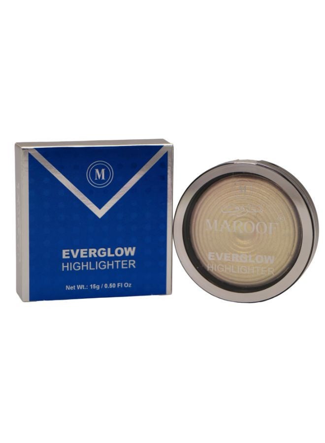 MAROOF ماروف إيفرغلو هايلايتر 15غ، 02 أبيض فاتح - Image 3