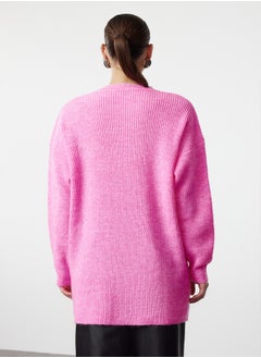 trendyol Pink Selanik Knitted Smock Detailed Knitwear Sweater TCTAW25AK00001  - Image 5