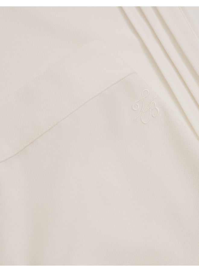 Ted Baker Piping Detail Wide Leg Crepe Trouser - Image 4