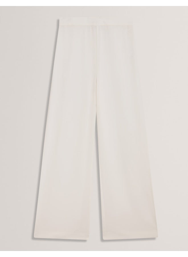 Ted Baker Piping Detail Wide Leg Crepe Trouser - Image 1