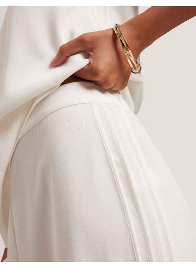 Ted Baker Piping Detail Wide Leg Crepe Trouser - Image 5