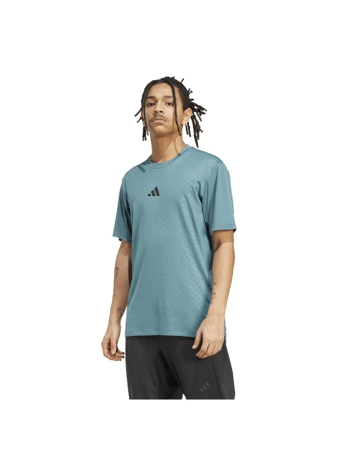 adidas Adidas Power 3S Tee Green T-Shirt (Short Sleeve) T-Shirts For Men
