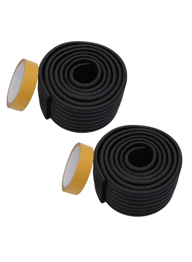 Store2508 Wide Flat Design Child Safety Strip With Strong Fibreglass Tape For Baby Safety Child Proofing Pack Of 2 (Black) - Image 2