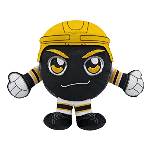 Bleacher Creatures Boston Bruins 8 Kuricha Hockey Puck Sitting Plushies Soft Chibi Inspired Plush - Image 1