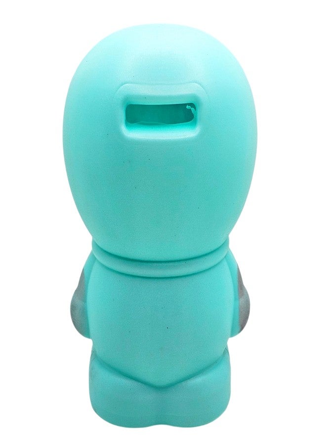 SSKR Cartoon Green Austronaut Piggy Bank for Kids | Cute Coin Saving Money Bank for Children | Best Birthday Gift - Image 2