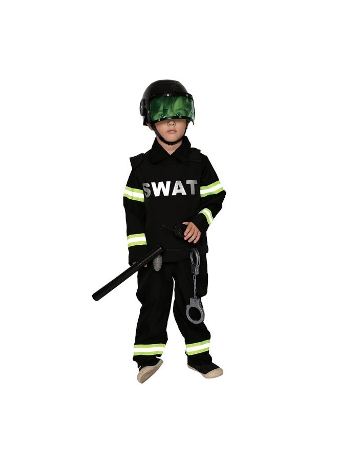 Halloween Mad Costumes SWAT Kids' Professions Costume S  - Image 1