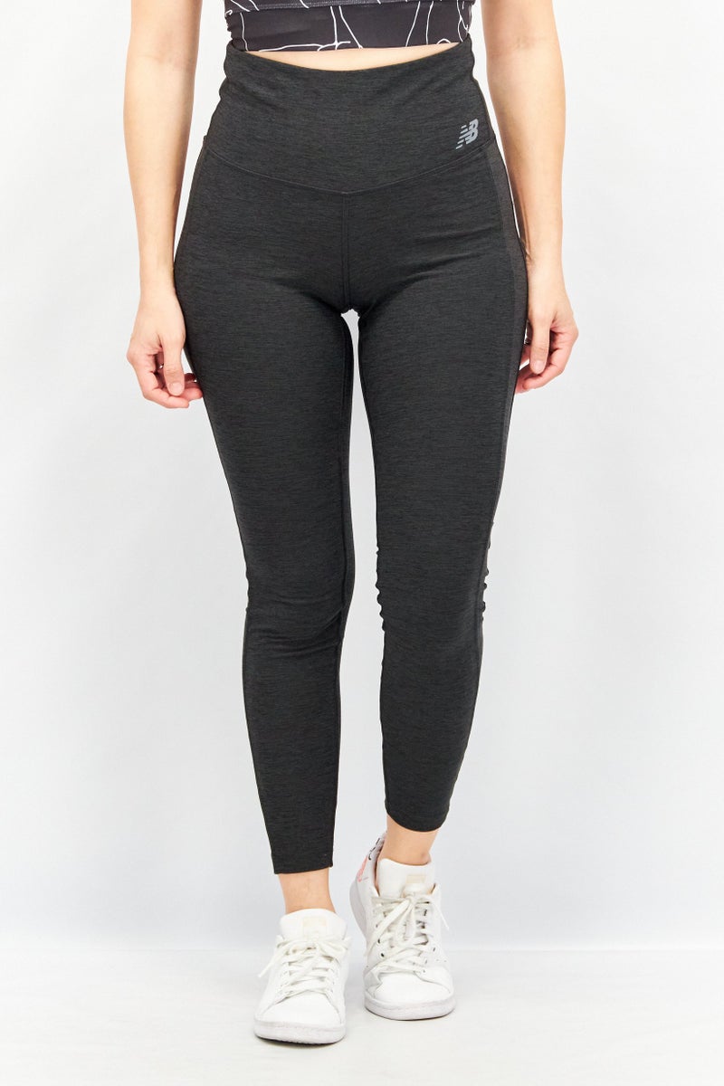 New Balance Women Sportswear Fit Brand Logo Running Training , Black - Image 1