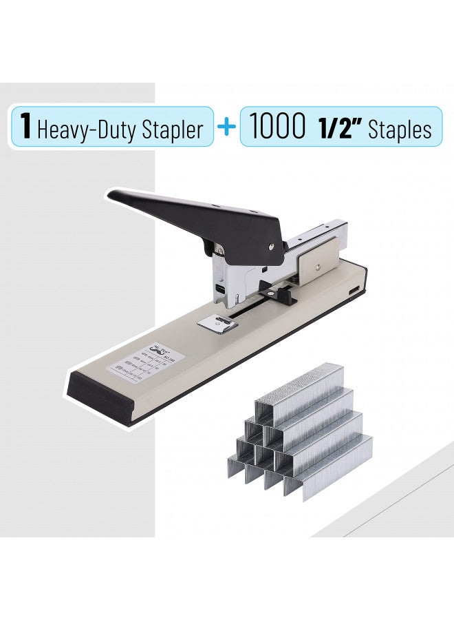Mr. Pen- Heavy Duty Stapler with 1000 Staples, 100 Sheet High Capacity, Office Stapler, Desk Stapler, Big Stapler, Paper Stapler, Commercial Stapler, Large Stapler, Industrial Stapler, Heavy Stapler - Image 2