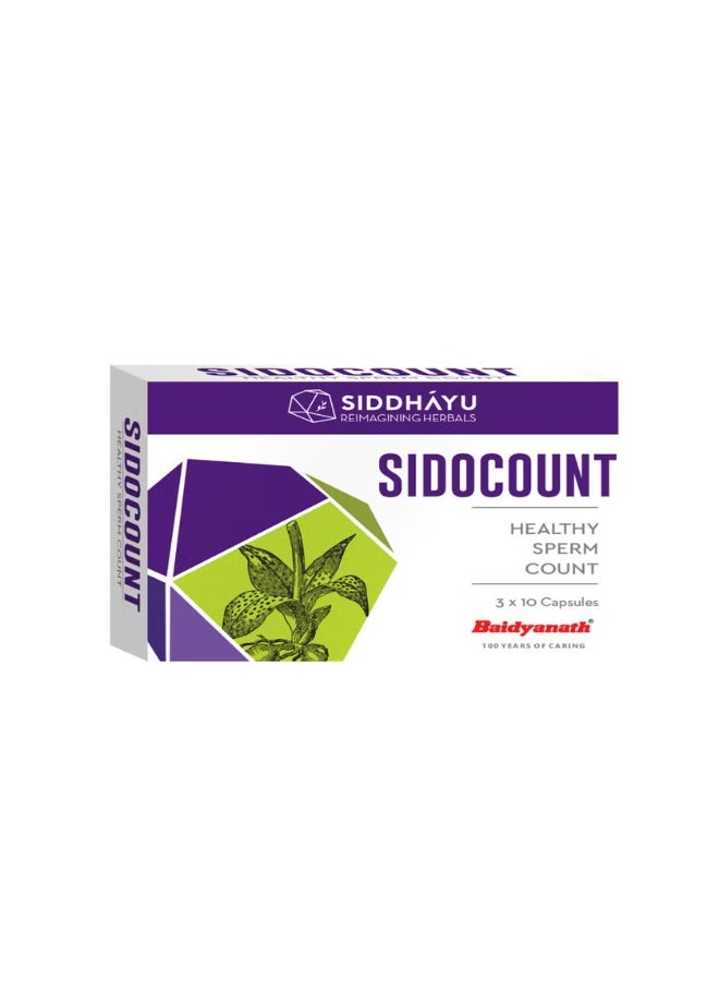 SIDOCOUNT CAPS 30'S