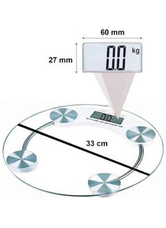 Festive Gallery Home Use Weight Measurement Machine Personal Digital Fitness Tracker Thick Glass Weighing Scale  - Image 2