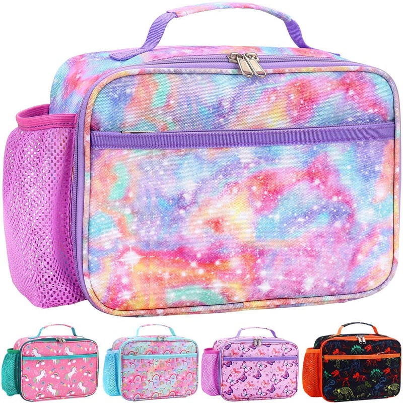 RHCPFOVR Kids Lunch Bag Insulated Lunch Box for Boys GirlsWashable Lunch Bag and Reusable Toddler Leakproof Lunchbox for School and Daycare