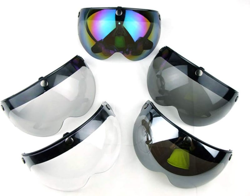Wancar Universal Motorcycle Retro Pilot-Style Visor - Image 5