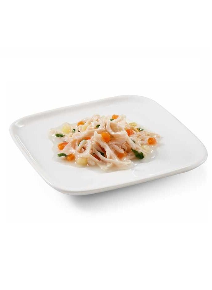 Schesir دجاج مع بطاطس وجزر طعام رطب للكلاب الصغيرة البالغة - Image 3