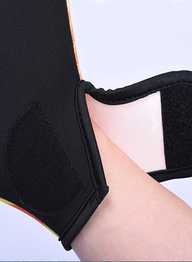 DEPHNES Nylon Swimming Gloves Aquatic Swimming Webbed Gloves Water Training Hand Webbed Hands Webbed Flippers Swim Gear Gloves Fit Aquatic Training Swim Costume Dive Hand Equipment (M) - Image 5