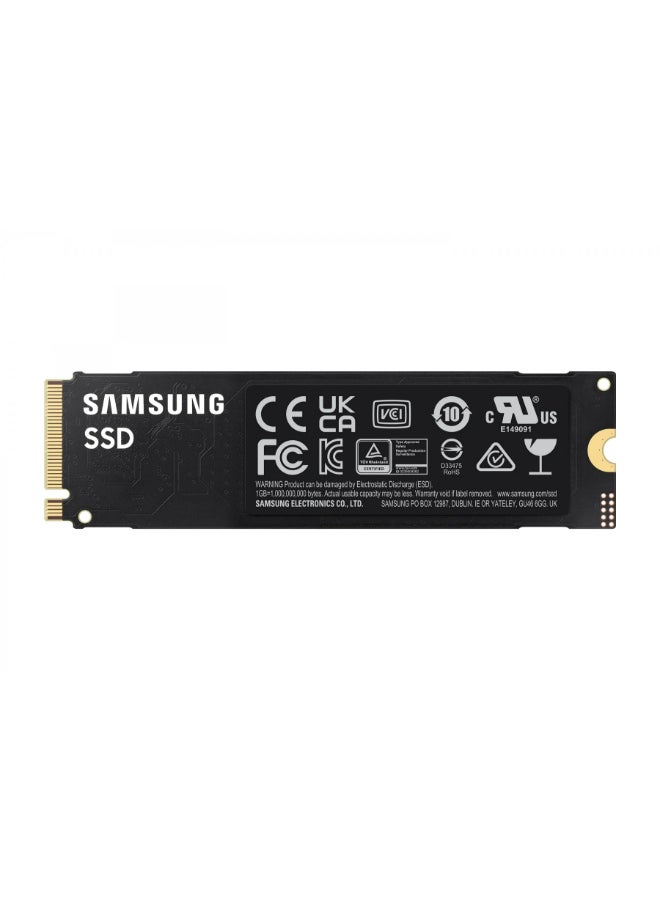 سامسونج 990 EVO NVMe M.2 SSD 1 تيرابايت، PCIe 4.0 x4 / PCIe 5.0 x2، NVMe 2.0 (2280)، قراءة 5000 ميجابايت/ثانية، كتابة 3200 ميجابايت/ثانية، SSD داخلي للألعاب وتحرير الرسومات، MZ-V9E1T0BW - Image 2