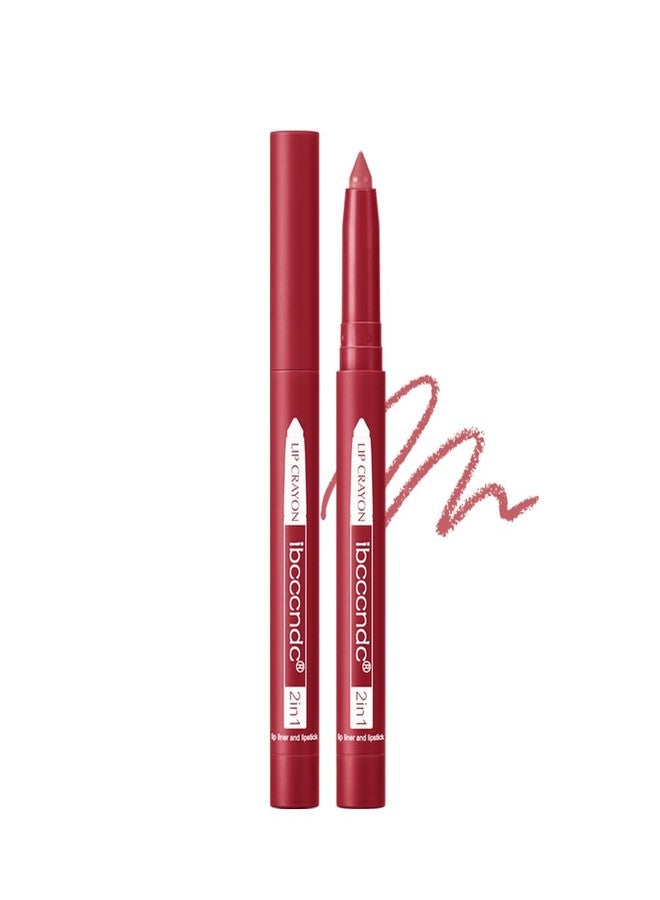 MYUANGO 12 Colors Matte Lip Liner Pencil, Waterproof Lasting Lip Crayon, Natural Vegan Lip Liner Set with Sharpener for Women (04) - Image 1