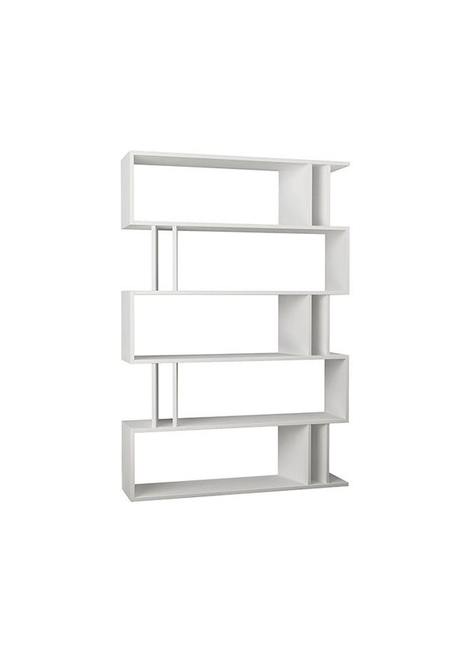 Mourah Home - Partiro Bookcase - White - 2 Years Warranty - Image 1
