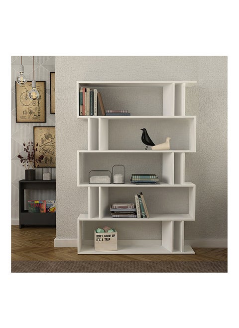 Partiro Bookcase - White - 2 Years Warranty