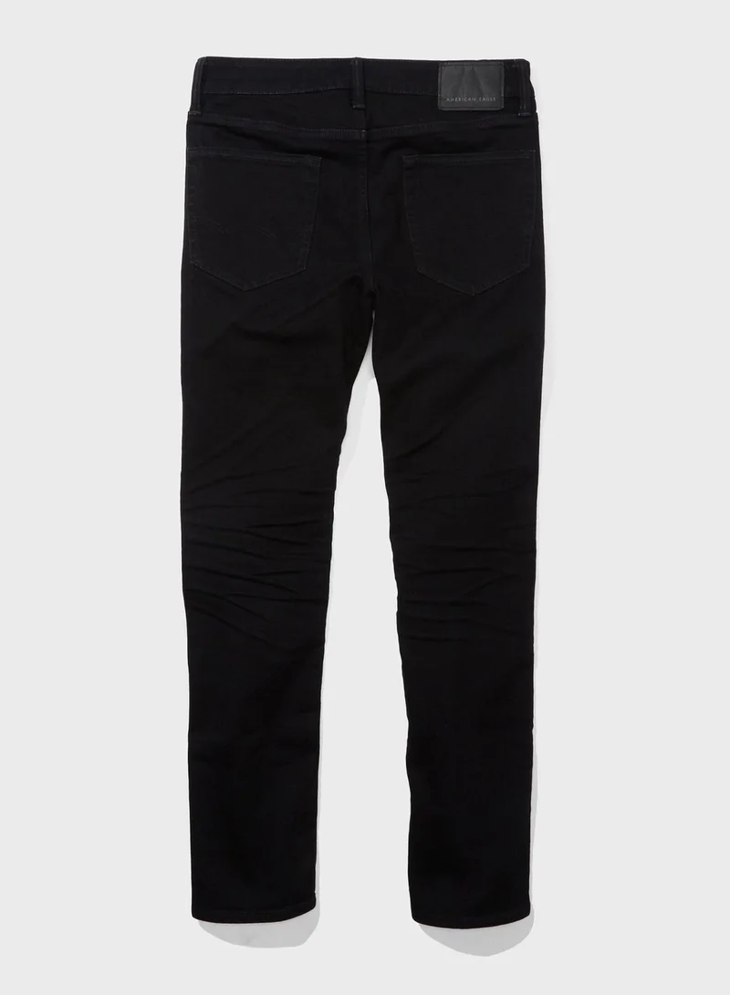 American Eagle Rinse Straight Jeans