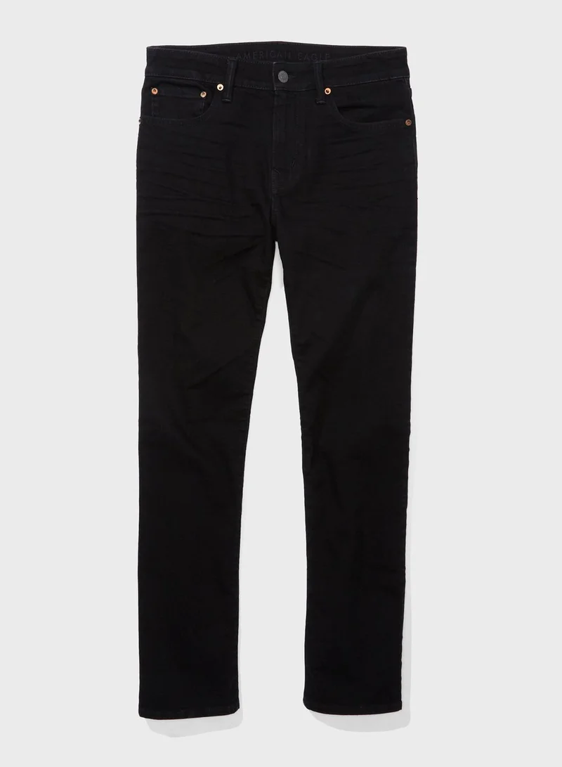 American Eagle Rinse Straight Jeans