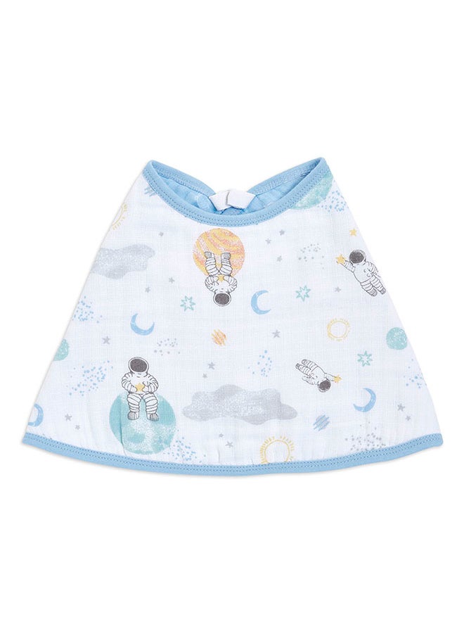 aden + anais - Pack Of 1 Essentials Muslin Baby Burpy Bib - Space Explorers - Image 1