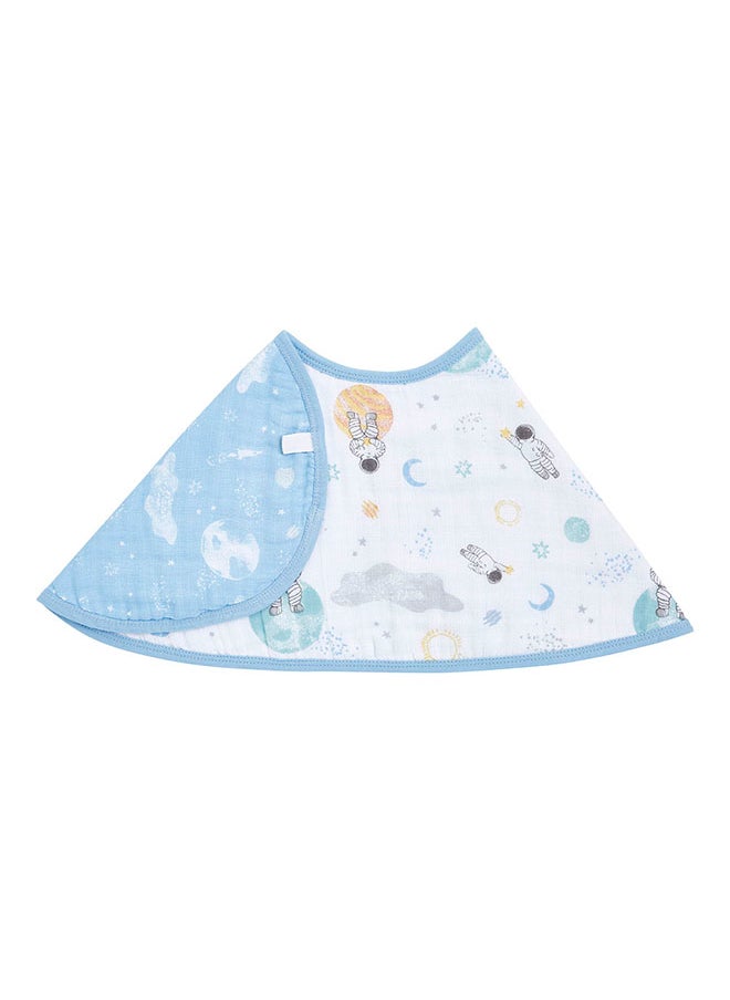 aden + anais - Pack Of 1 Essentials Muslin Baby Burpy Bib - Space Explorers - Image 1