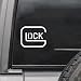 ZIMISI Safe Action Gun Car Sticker Decal Pistol Perfection Vinyl Waterproof Sticker Military Veteran Truck Bumper Decal for Locker Fridge Mailbox Laptop Water Bottle White - Image 2