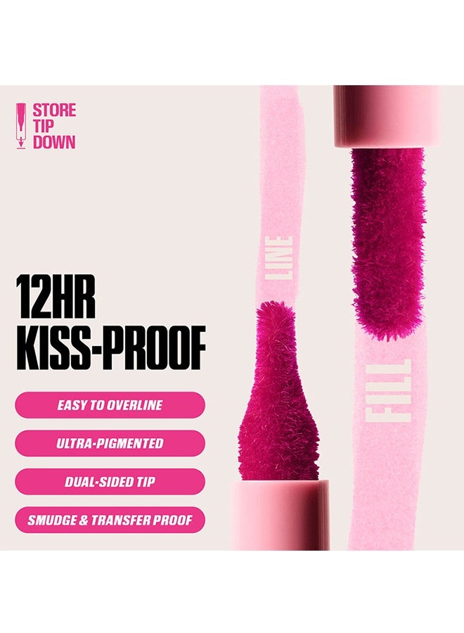 PAGE VINE Lip Contour Stain Lip Tint , Waterproof, Long-Lasting Color Retention, Matte Lip Liner 04#Soft Nude - Image 4