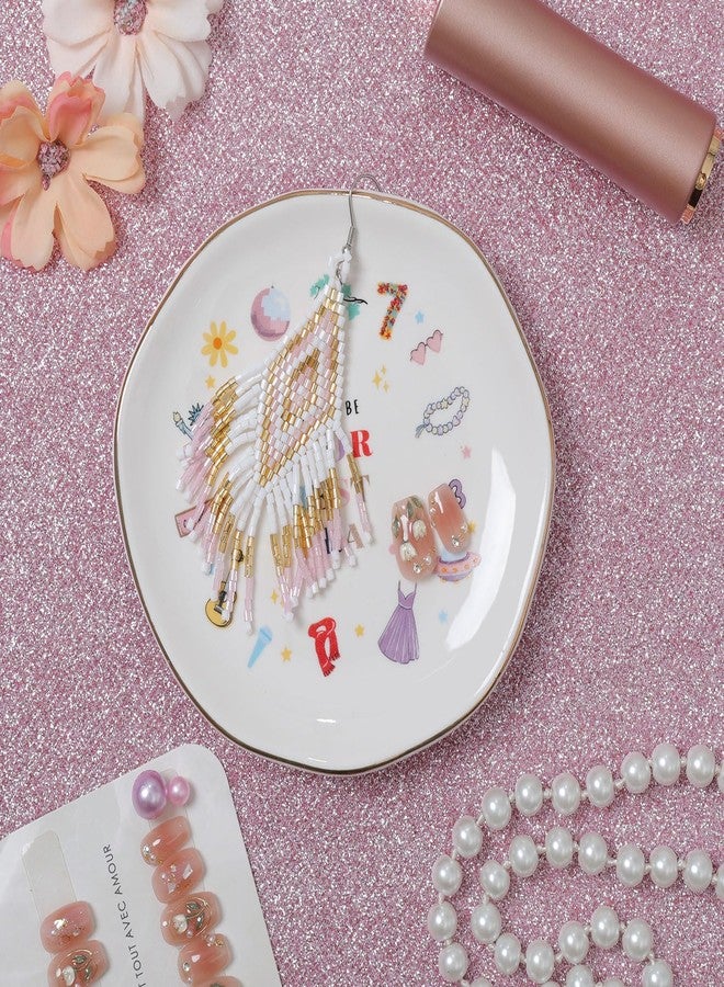 Bzelkry May This Be Your Best Era Ceramic Ring Dish, Jewelry Tray Birthday Christmas Gift for Girls Woman Mom Sisters Friends - Image 3