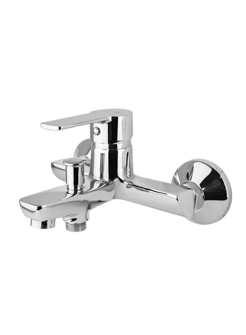 Sky GSL 1071-ND-CP Bathtub Mixer with Diverter and Water Control Handle in Chrome Color from Global Standard